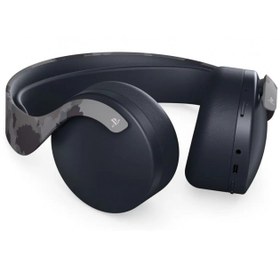 تصویر هدست پلی استیشن 5 خاکستری ارتشی | Pulse 3D Wireless Headset Grey Camouflage 