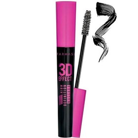 تصویر ریمل تری دی فارماسی 3D High Definition Mascara Farmasi