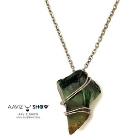 تصویر آویز ابسیدین سبز نمونه کمنظیر و ویژه و استثنایی A708 