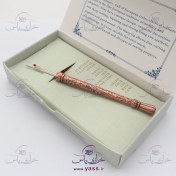 تصویر بشکاف تمام فلز دسته قلم زنی گرد مسی لاکچری (عددی) 