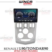 تصویر مانیتور رنو ال 90 برند فلای مدل FLYDYT TS855 سری TS رم 4 