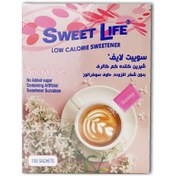 تصویر شیرین کننده کم کالری 100 عددی سوییت لایف Low Calorie Sweetener 100 Sachets Sweet Life