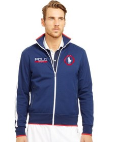 تصویر سویشرت پولواسپورت Ralph Lauren POLOSPORT COTTON-BLEND TRACK JACKET 