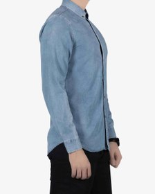 تصویر پیراهن جین اسپرت مردانه- سایز XL 