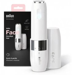 تصویر ماشین اصلاح موی صورت بانوان براون مدل FS1000 Braun Face Mini Hair Remover for Women