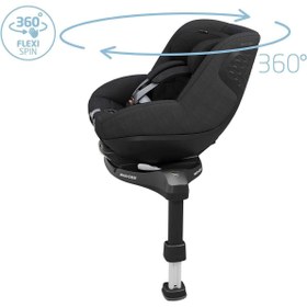 تصویر Maxi-Cosi صندلی ماشین پایه 0 تا 18 کیلوگرمی Maxi-Cosi Pearl SlideTech 360 چرخشی، لغزنده و ایزوفیکس 