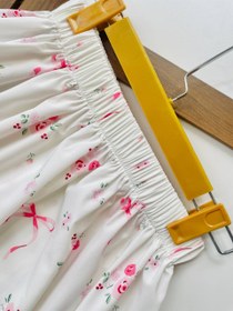 تصویر دامن گل ریز 