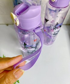 تصویر قمقمه نشکن کرومی - مشکی 