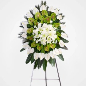 تصویر پایه گل ترحیم کد 8 