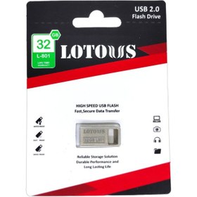 تصویر فلش مموری 32 گیگ لوتوس مدل L801 LOTOUS L801 Flash Memory 32GB