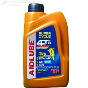 تصویر روغن موتور سیکلت ایدلوب ۱۰W-40 حجم ۱ لیتر 