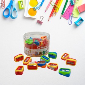 تصویر تراش دورنگ مجموعه کامل نوشت افزار، ملزومات مدرسه و اداری با ارسال سریع