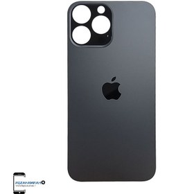 تصویر درب پشت آیفون 13پرو اورجینال - مشکی back cover iphone 13pro orginal