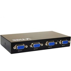 تصویر سوییچ V-net VGA 4Port ا V-net VGA 4Port Switch V-net VGA 4Port Switch