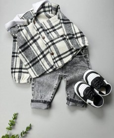 تصویر شکت بچگانه تک جیب 