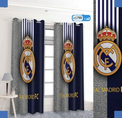 تصویر پرده تصویری طرح رئال مادريد برند پرنا 