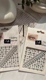 تصویر نگین چسبی مو و صورت 