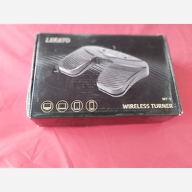 تصویر پدال زیر پا برای تغیر صفحه تبلت یا ای پد درنوازندگی 