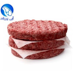 تصویر همبرگر 99 درصد گوشت گوسفند سنگسر و شهمیرزاد 