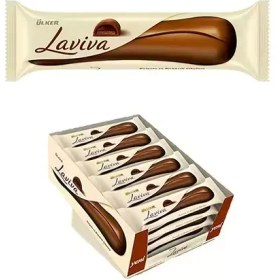 تصویر شکلات لاویوا مغز کاکائو اولکر 35 گرمی بسته 24 عددی Ulker Laviva Chocolate Bar Pack 24 Pcs 35 gr