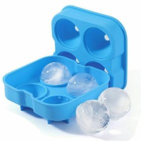 تصویر قالب یخ کروی بسته 2 عددی 