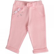 تصویر شلوار صورتی نوزادی دخترانه طرح لاولی نیلی Nili Lovely Nili Lovely Baby Girl Pink Pants