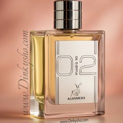 تصویر عطر ادوپرفیوم الحمبرا مونوکلاین ۰۲ حجم ۱۰۰ میلی لیتر خنک و شیرین 