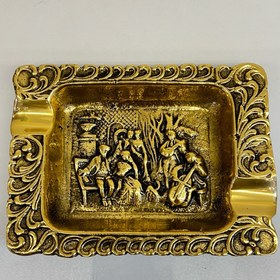 تصویر زیرسیگاری برنزی کد ۱ 