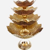 تصویر سرویس پذیرایی لوتوس در دو سایز شکلات خوری و آجیل خوری 