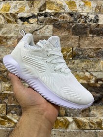 تصویر کتونی آدیداس آلفا بونس سفید کد 483 Adidas alphaboounce white - 483