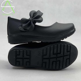 تصویر کفش مجلسی دخترانه پاپیون گنجی 