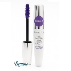 تصویر ریمل چشم بنفش گرفلور Gerflor Purple Waterproof Mascara 