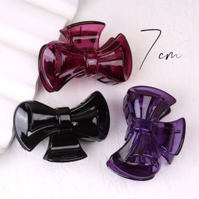 تصویر گیره مو نشکن پاپیون 