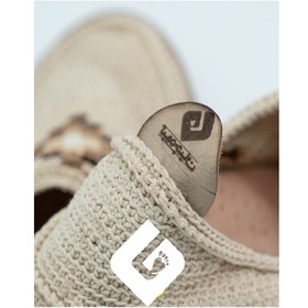 تصویر گیوه طرح خشتی خاکی 