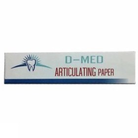 تصویر کاغذ کاربن دو رنگ D-Med Articulating Paper