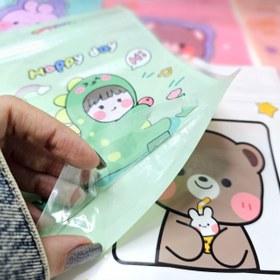 تصویر زیپ کیپ طرح دایناسور 