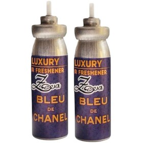 تصویر یدک اسپری خوشبوکننده زوا مدل BLEU CHANEL حجم 15 میلی لیتر بسته 2 عددی 