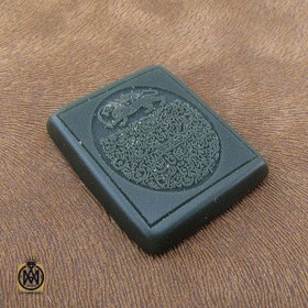 تصویر نگین تک یشم با حکاکی ناد علی – کد ۹۰۲۹ 