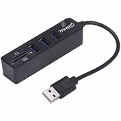 تصویر هاب 3 پورت USB 2.0 ایکس پی پروداکت مدل XP-HC834 