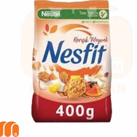 تصویر غلات صبحانه نسفیت نستله nestle جو دوسر و مخلوط میوه ها 400 گرمی 