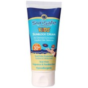 تصویر کرم ضد آفتاب کودکان SPF30 سان سیف ضد آفتاب صورت مدل تیوپی مناسب برای انواع پوست SPF 30 حجم برند سان سیف | Sun Safe بی رنگ