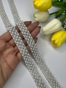 تصویر نوار لواشکی مرواریدی مجلسی 