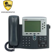تصویر تلفن تحت شبکه سیسکو مدل 7962G استوک Cisco IP phone 7962G Stock