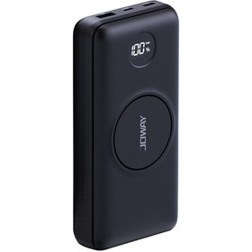 تصویر پاوربانک جووی مدل jp-289 ظرفیت 20000 میلی آمپر ساعت JOWAY JP289 20000mah Wireless Power Bank