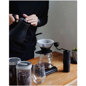 تصویر آسیاب قهوه دستی نورمکور مدل V2 Titanium Normecore V2 Coffee Grinder