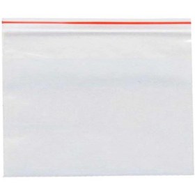 تصویر زیپ کیپ بسته ۱۰۰ عددی سایز ۱۸ در ۲۵ 