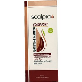 تصویر شامپو تقویت کننده موی سر اسکالپیا 200 میلی لیتر ا Scalpia Scalp Fort Shampoo 200 ml Scalpia Scalp Fort Shampoo 200 ml