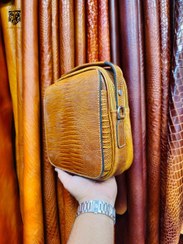 تصویر کیف چرمی دوشی جنوا اسپرت 