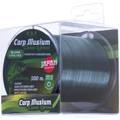 تصویر نخ ماهیگیری کپوری کایدا ۵۰۰ متری رنگ سبز استتاری با پوشش فلوروکربن 