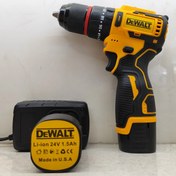 تصویر دریل شارژی 24 دیوالت DeWalt